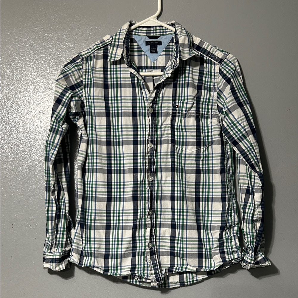 Tommy Hilfiger plaid flannel top